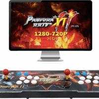 30000 Games in 1 Arcade Game Console ,Pandora Treasure 3D Double Stick,30000 Classic Arcade Game,Search Games, Support 3D Games,Favorite List, 4 Players Online Game,1280X720 Full HD Video Game