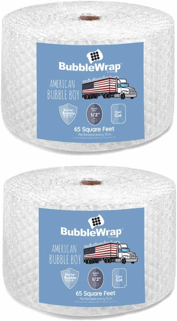 Official Sealed Air Bubble Wrap -  (125' Large (1/2'') Bubble Wrap)