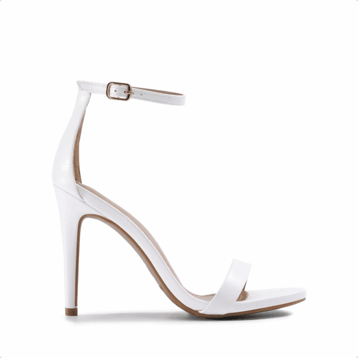 Women'S High Heels Flower Ankle Strap Stilettos round Open Toe Dressy Sexy Sandals - Image 5