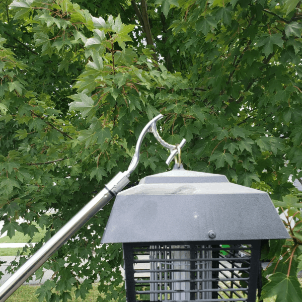 Hook Attachment for Extension Pole | Home, Roof, Pool, and Landscaping Hook for Extending Reach | Hang Lights | Clean Gutters | Reach High Places - Image 5