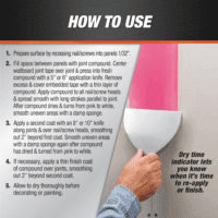 Drydex Lightweight Low Dust Joint Compound, Pink/White, 32 Oz (7079812385) - Image 3