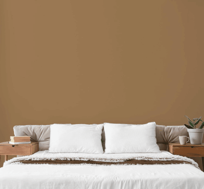 Paint & Primer: Environment-Friendly, Low Sheen with One-Coat Coverage for Interior & Exterior Surfaces (Autumn Brown, 1-Gallon) - Image 4