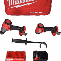 3697-22 18V Lithium-Ion Brushless Cordless Hammer Drill and Impact Driver Combo Kit (2-Tool) with (2) 5.0Ah Batteries, Charger & Tool Case