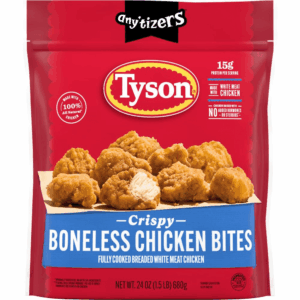 Any'Tizers Popcorn Chicken, Frozen Appetizers, 24 Oz