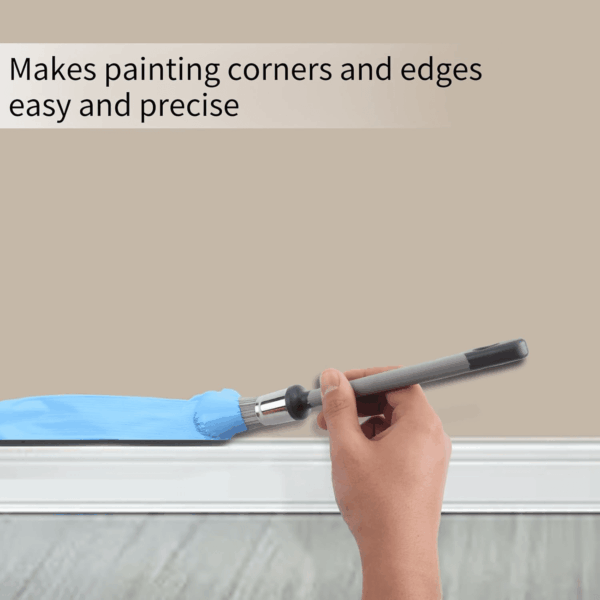 Trim Paint Brush Edge Painting Tool for Painting Detail Areas and Small Paint Repairs Small Paint Brushes, Art Application,Sash, Baseboards,House Wall Corners 4Pack with 0.45" 0.6" 0.75" 0.8" - Image 4