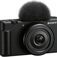 ZV-1F Vlog Camera for Content Creators and Vloggers Black