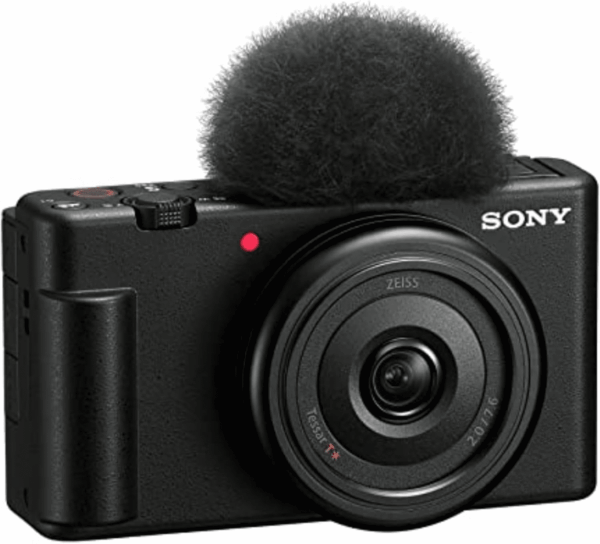 ZV-1F Vlog Camera for Content Creators and Vloggers Black