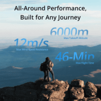 Air 3 Fly More Combo with  RC 2, Drone with Camera 4K, Dual Primary Cameras, 3 Batteries for Extended Flight Time, 48MP Photo, 20Km Max Video Transmission, FAA Remote ID Compliant - Image 3