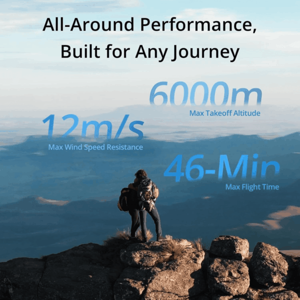 Air 3 Fly More Combo with  RC 2, Drone with Camera 4K, Dual Primary Cameras, 3 Batteries for Extended Flight Time, 48MP Photo, 20Km Max Video Transmission, FAA Remote ID Compliant - Image 3