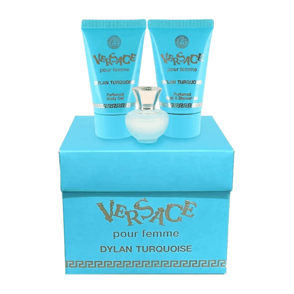 Dylan Turquoise Womens Mini Perfume Trio Gift Set - Image 8