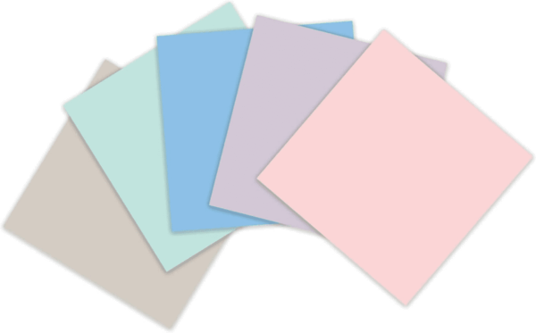 100% Recycled Paper Super Sticky Notes, 3 In. X 3 In., 5 Pads, 70 Sheets per Pad, Wanderlust Pastels, School Supplies and Office Products - Image 10