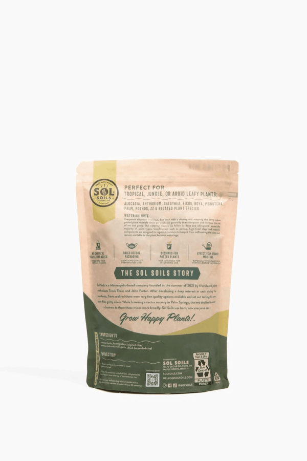 Chunky Houseplant Mix - Fast Draining Soil for Indoor Plants with Coco Coir Chips, Perlite, & Pumice, 1 Gallon - Image 2