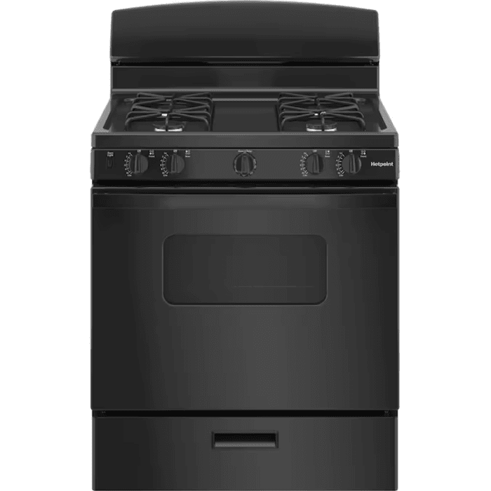 30-In 4 Burners 4.8-Cu Ft Freestanding Natural Gas Range ( White ) - Image 11