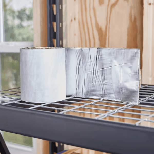 Instant Waterproof Repairs 6-Inches X 25-Feet Silver Aluminum Self-Adhesive Roll Flashing - Image 7