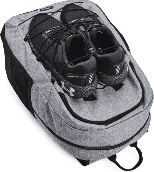 Unisex-Adult Hustle Sport Backpack , Pitch Gray Medium Heather (012)/Black , One Size Fits All - Image 2