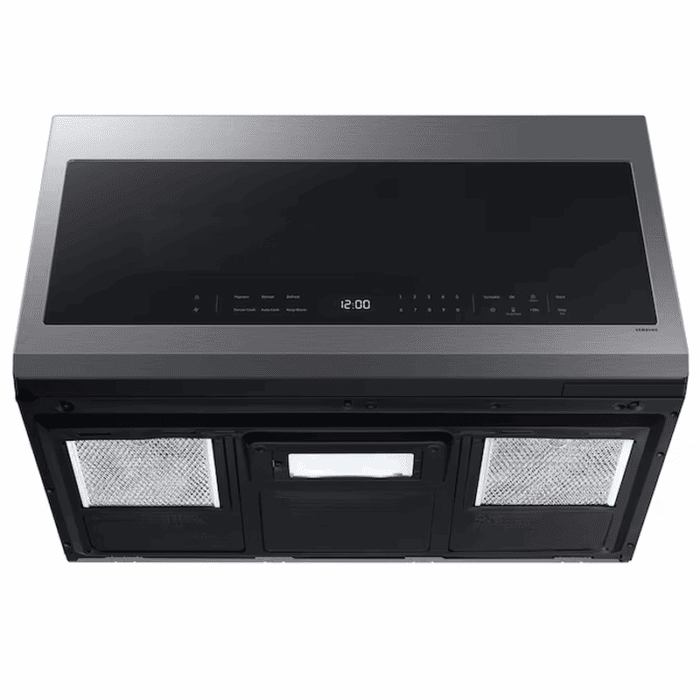 2.1-Cu Ft 29.87-In Over-The-Range Microwave with Sensor Cooking ( Stainless Steel ) - Image 4