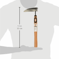 Japanese Weeding Sickle Very Sharp Edge Quick Work (Full Size) - Image 2