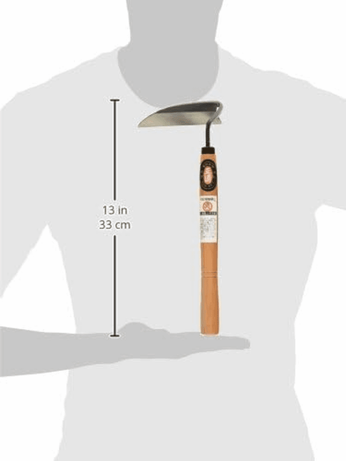 Japanese Weeding Sickle Very Sharp Edge Quick Work (Full Size) - Image 2