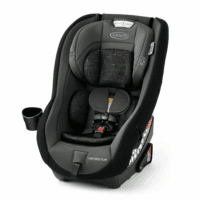 Contender Slim Convertible Car Seat, West Point, Space-Saving Design, Lightweight and Compact