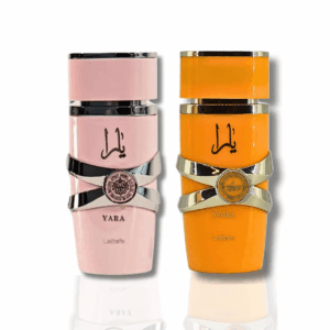 for Women 2 Piece Eau De Parfum Gift Set (Yara + Yara Tous) 3.4 Ounce/100 Ml Each