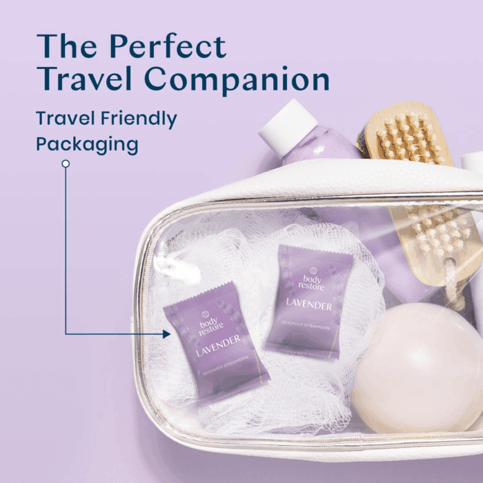 Shower Steamers Aromatherapy 15 Pack - Mothers Day Gifts for Mom, Grandma, Birthday Gift for Dad, Daughter, Best Friend, Travel Essentials, Stress Relief, Self Care, Bath Bombs - Lavender - Image 5