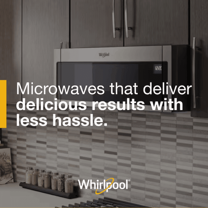 1.1-Cu Ft Low Profile 30-In Over-The-Range Microwave ( Stainless Steel ) - Image 17