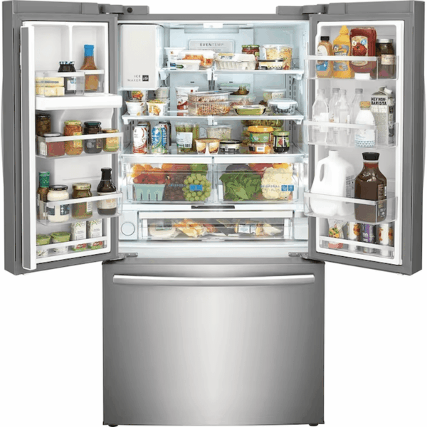 Gallery Standard-Depth 27.8-Cu Ft 3 -Door French Door Refrigerator with Dual Ice Maker with Water and Ice Dispenser ( Fingerprint Resistant Stainless Steel ) ENERGY STAR Certified - Image 12