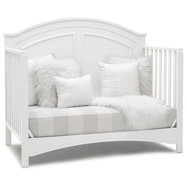 Perry 6-In-1 Convertible Crib - Greenguard Gold Certified, Bianca White - Image 10