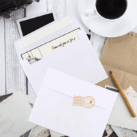70 Packs Invitation Envelopes, A2 Envelopes White, Postcard Envelopes, Envelopes for 4.5X5.5 Cards, Envelopes for Invitations, Envelopes Self Seal for Photos RSVP, Greeting Cards - Image 7