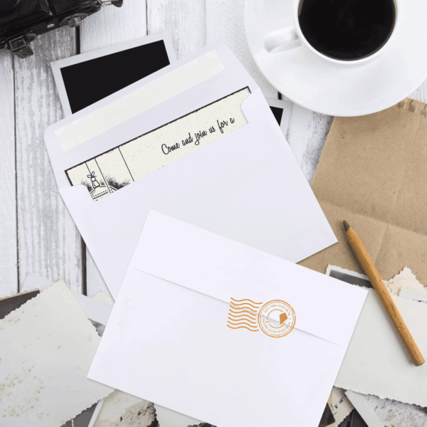 70 Packs Invitation Envelopes, A2 Envelopes White, Postcard Envelopes, Envelopes for 4.5X5.5 Cards, Envelopes for Invitations, Envelopes Self Seal for Photos RSVP, Greeting Cards - Image 7