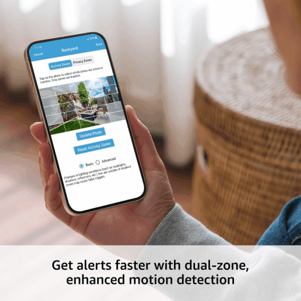 Outdoor 4 (Newest Model), Wire-Free Smart Security Camera, Two-Year Battery Life, Two-Way Audio, HD Live View, Enhanced Motion Detection, Works with Alexa – 2 Camera System - Image 4