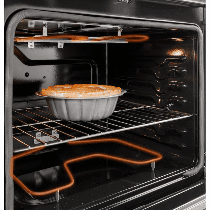 30-In Glass Top 4 Burners 5.3-Cu Ft Freestanding Electric Ran ( Stainless Steel ) - Image 8