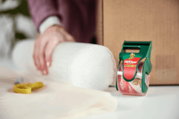 HD Clear Packing Tape Dispensers - 6 Rolls of Heavy Duty Shipping and Moving Packing Tape - Clear Strong Packaging Tape for Boxes, Packing and Moving Supplies - 1.88 In. X 22.2 Yards (287732) - Image 5