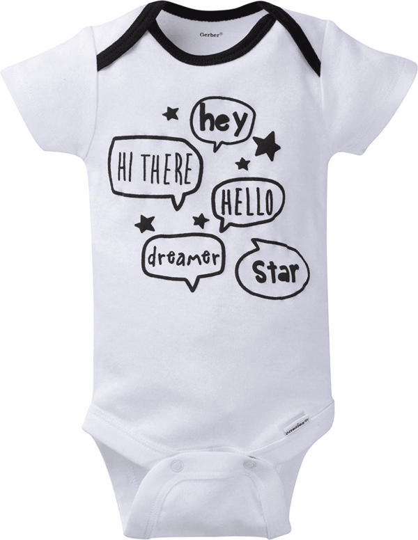 Baby 8-Pack Short Sleeve Onesie Bodysuits - Image 5