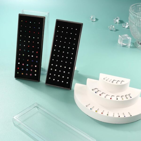 Straight L Shaped Stainless Steel Nose Studs Rings Piercing Pin Body Jewelry 20G-22G 1.5Mm 2Mm 2.5Mm - Image 8
