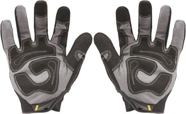 General Utility Work Gloves GUG, All-Purpose, Performance Fit, Durable, Machine Washable (1 Pair) Black - Image 5