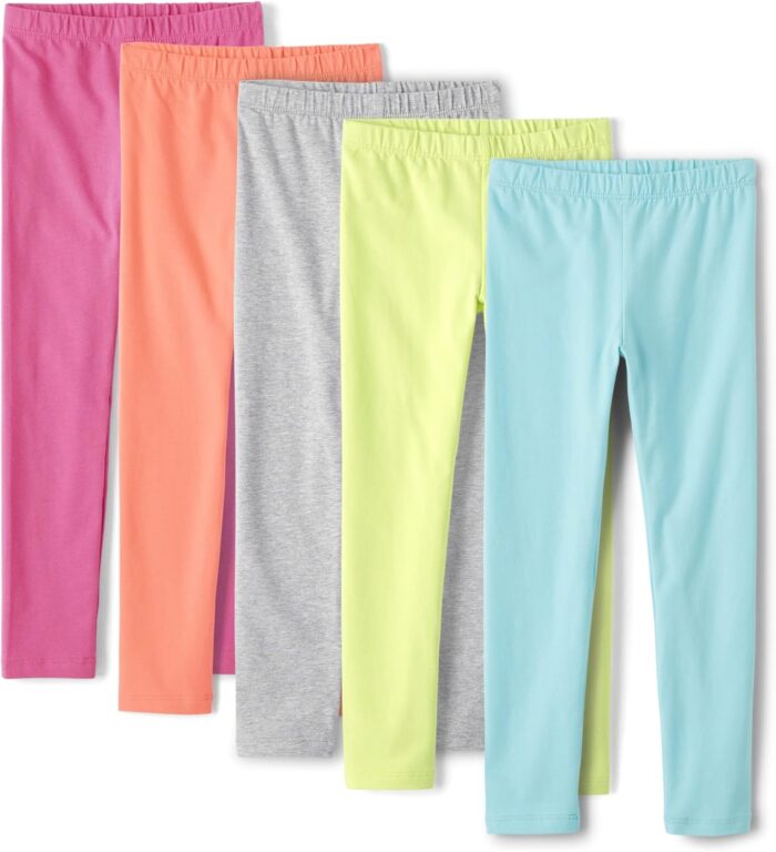 Girls' Assorted Leggings 5 Pack
