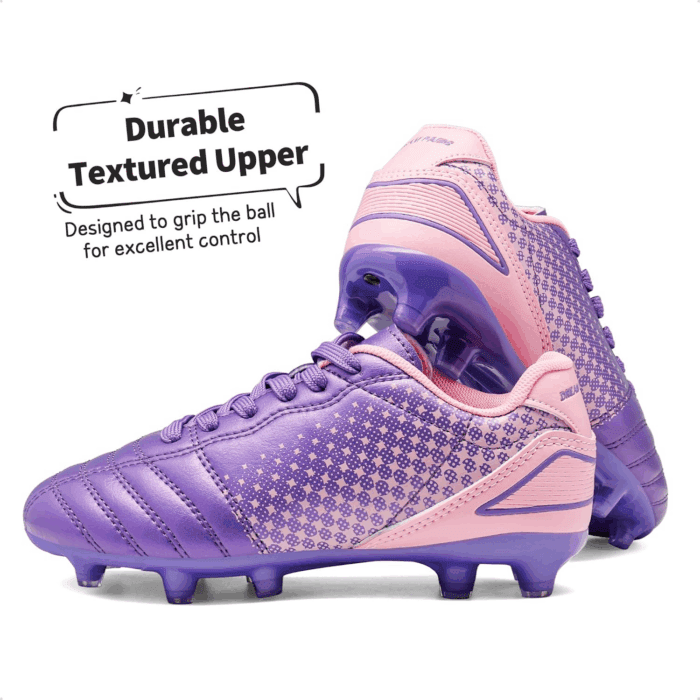 Boys Girls Outdoor Sport Football Shoes Soccer Cleats for Little/Big Kid - Image 5