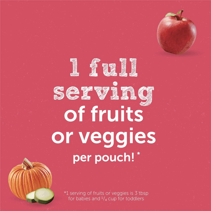 Baby Food Pouches Variety Pack, Veggie Purees, 3.5 Oz (18 Pack) - Image 5