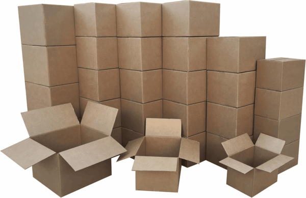 Cardboard Moving Boxes in Small, Medium and Large Sizes (Assorted), Pack of 30, Brown - Image 3