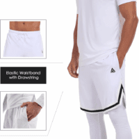 2 Piece Workout Set Gym Clothes for Men Shirt and Shorts with Leeggings Moisture-Wicking Athletic Outfits - Image 4