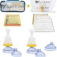 Home & Blue Travel Kit Combo - Portable Suction Rescue Device, First Aid Kit for Kids and Adults, Portable Airway Suction Device for Children and Adults