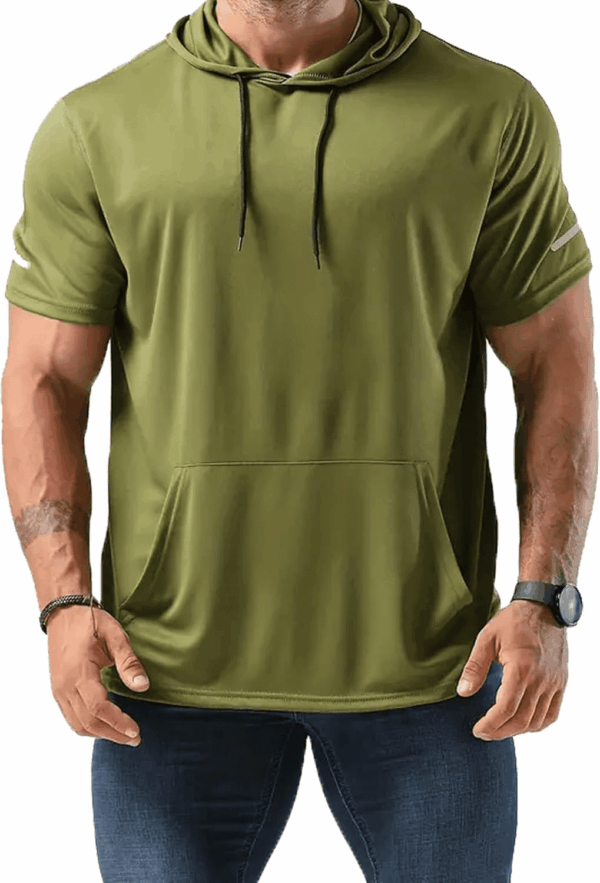 Men'S 3 Pack Workout Shirts Quick Dry Moisture Wicking Short Sleeve Mesh Athletic T-Shirts - Image 2