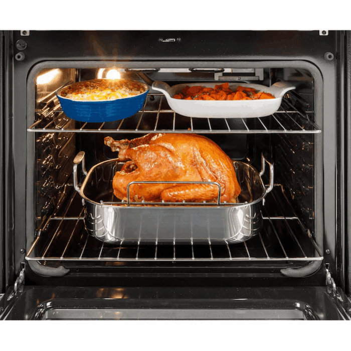 30-In Glass Top 4 Burners 5.3-Cu Ft Freestanding Electric Ran ( Stainless Steel ) - Image 9