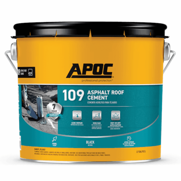 109 4.75-Gallon Fibered Waterproof Cement Roof Sealant - Image 12