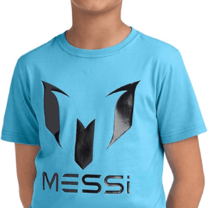 Boys' Lifestyle Short Sleeve T-Shirt, Slim-Fit Logo Tee, Cotton Blend Fabric