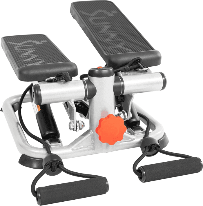 Mini Steppers for Exercise at Home, Stair Step Workout Machine, Full Body Cardio Equipment, with Optional Free Sunnyfit App Connection and Resistance Band - Image 2
