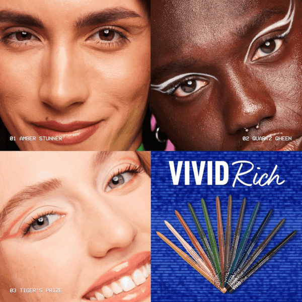 Mechanical Eye Pencil, Vivid Rich Mechanical, Creamy Retractable Eyeliner - Tigers Prize, Cork Orange Eyeliner - Image 7