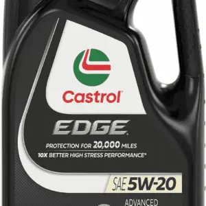 EDGE 5W-20 Advanced Full Synthetic Motor Oil, 5 Quarts