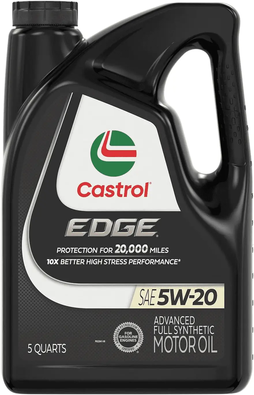 EDGE 5W-20 Advanced Full Synthetic Motor Oil, 5 Quarts